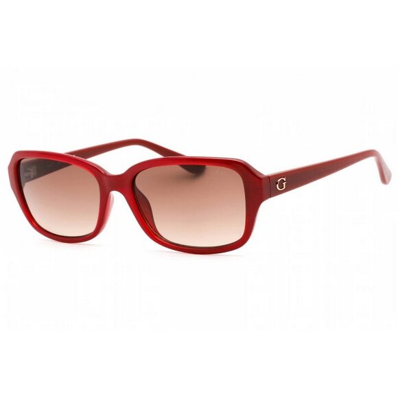 GUESS GU7595-66F-56  Sunglasses Size 56mm 145mm 17mm RED main image 4